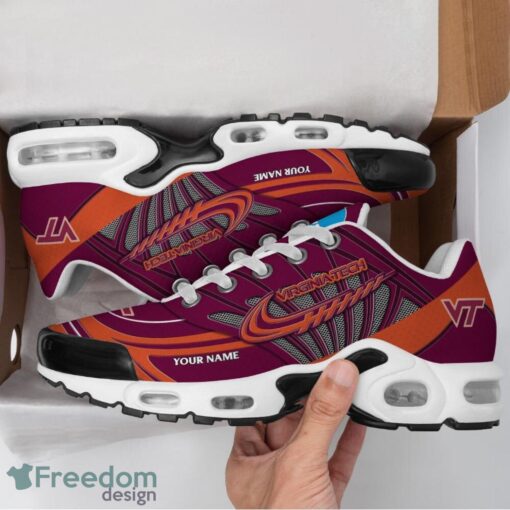 Virginia Tech Hokies TN Shoes Custom Name Shoes Fans Sneakers Shoes Product Photo 1