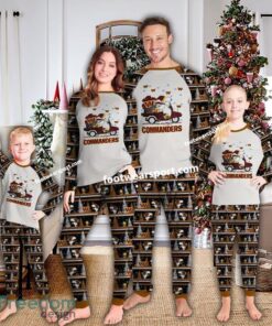 Washington Commanders Christmas Xmas Pajamas Set Family Gift Christmas