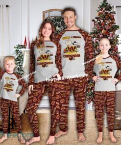 Washington Commanders Once A Commander – Always A Commander Xmas Family Pajamas Set Kid Men Women