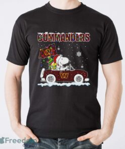 Washington Commanders Snoopy And Woodstock Driving Car Shirt Sweatshirt Hoodie