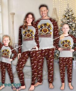 Washington Commanders Transfer Christmas Family Pajamas Set Kid Men Women