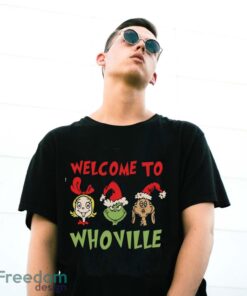 Welcome to Whoville Shirt, Grinch Christmas T-Shirt, Grinchmas Family Shirt - G500 Gildan T-Shirt