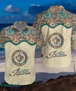 Winnipeg Jets Hawaiian Shirt Custom Name Special Gift For Men And