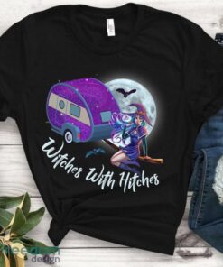 Witches with hitches T-Shirt, My Broom Broke so Now I Go Camping Halloween Tshirt