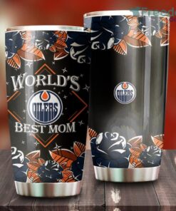 World’s Best Mom Edmonton Oilers NHL Tumbler For Everyone