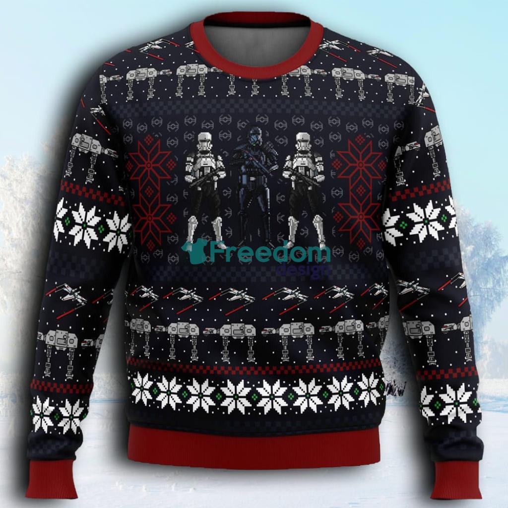 Wrath Of The Empire Rogue One Star Wars Ugly Christmas Sweaters 3D Super Hot image Wrath Of The Empire Rogue One Star Wars Ugly Christmas Sweaters 3D Super Hot Product Photo 1