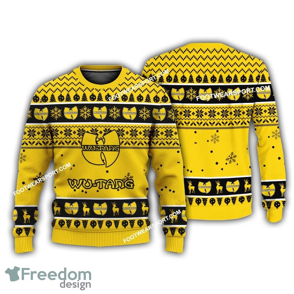 Wu Tang Cllan Band Logo Merry Christmas Ugly Sweater Gift For Men And Women image Wu Tang Cllan Band Logo Merry Christmas Ugly Sweater Gift For Men And Women - Wu Tang Cllan Band Logo Merry Christmas Ugly Sweater Gift For Men And Women