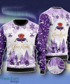 Xmas Crown Royal Ugly Christmas Sweater Unique Gift