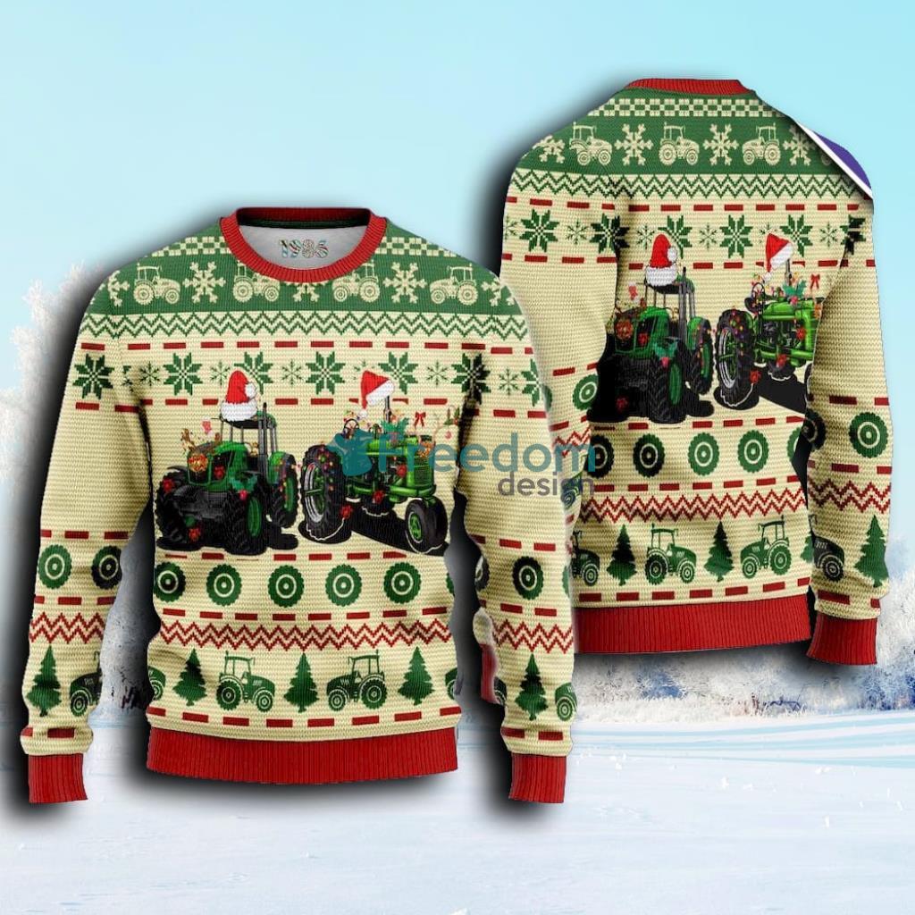 Xmas Farmer Ugly Christmas Sweater Gift For Men And Women image Xmas Farmer Ugly Christmas Sweater Gift For Men And Women Product Photo 1