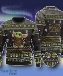 Yoda Ugly Christmas Sweater Unique Gift