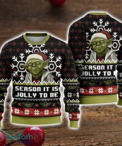 Yoda Ugly Sweater Star Wars Gift Christmas Sweater Party Starwars Ugly Christmas Sweater Holiday Gift