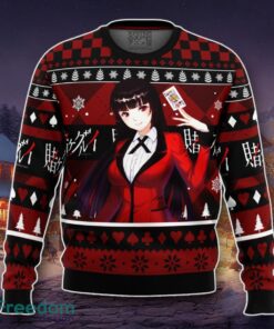 Yumeko Kakegurui Ugly Christmas Sweater A Luxurious Gift