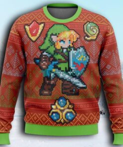 Zelda Link Gems Ugly Christmas Sweaters 3D Super Hot