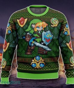 Zelda Link Green Ugly Christmas Sweater A Luxurious Gift