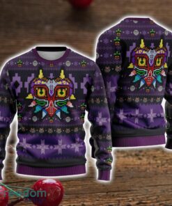 Zelda Majoras Mask Ugly Christmas Sweater Legend Of Zelda Gamer Shirt Zelda Ugly Christmas Sweater Holiday Gift