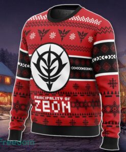 Zeon The Gundam Ugly Christmas Sweater A Luxurious Gift Product Photo 2