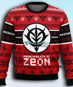 Zeon The Gundam Ugly Christmas Sweaters 3D Super Hot