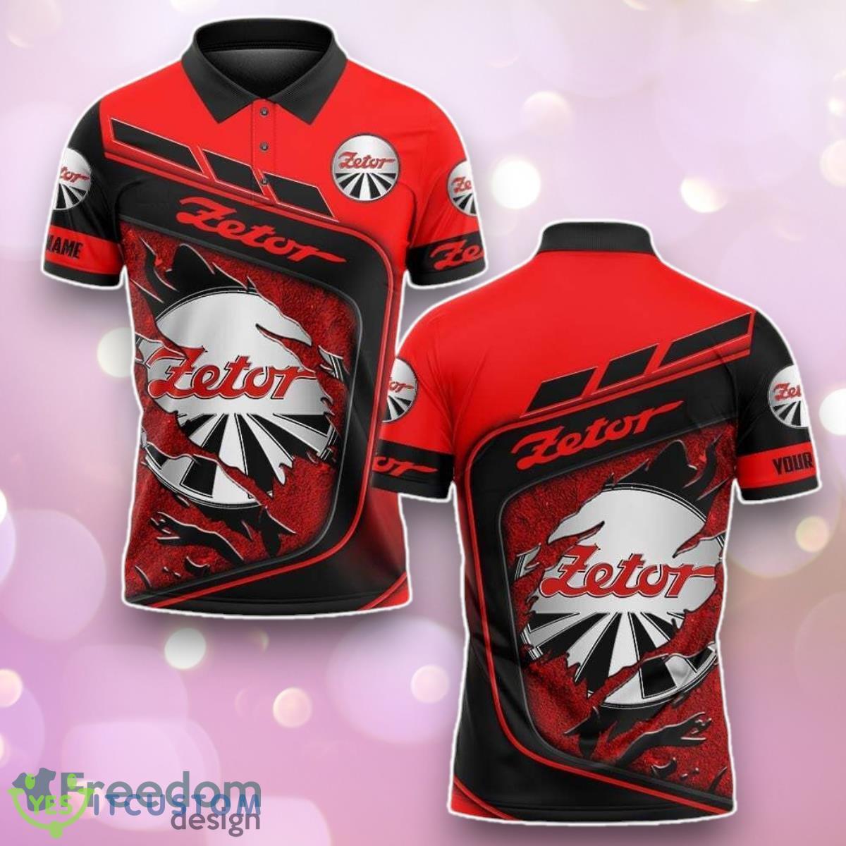 Zetor Polo Shirt Custom Name Best Gift For Men And Women image Zetor Polo Shirt Custom Name Best Gift For Men And Women Product Photo 1