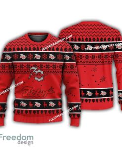 Zetor Tractor Logo Merry Xmas Knitted Sweater Gift For Men And Women