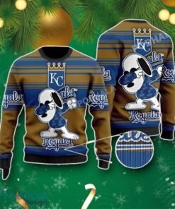 Kansas City Royals MLB Snoopy Lover Xmas Gifts Ugly Christmas Sweater Best Gift