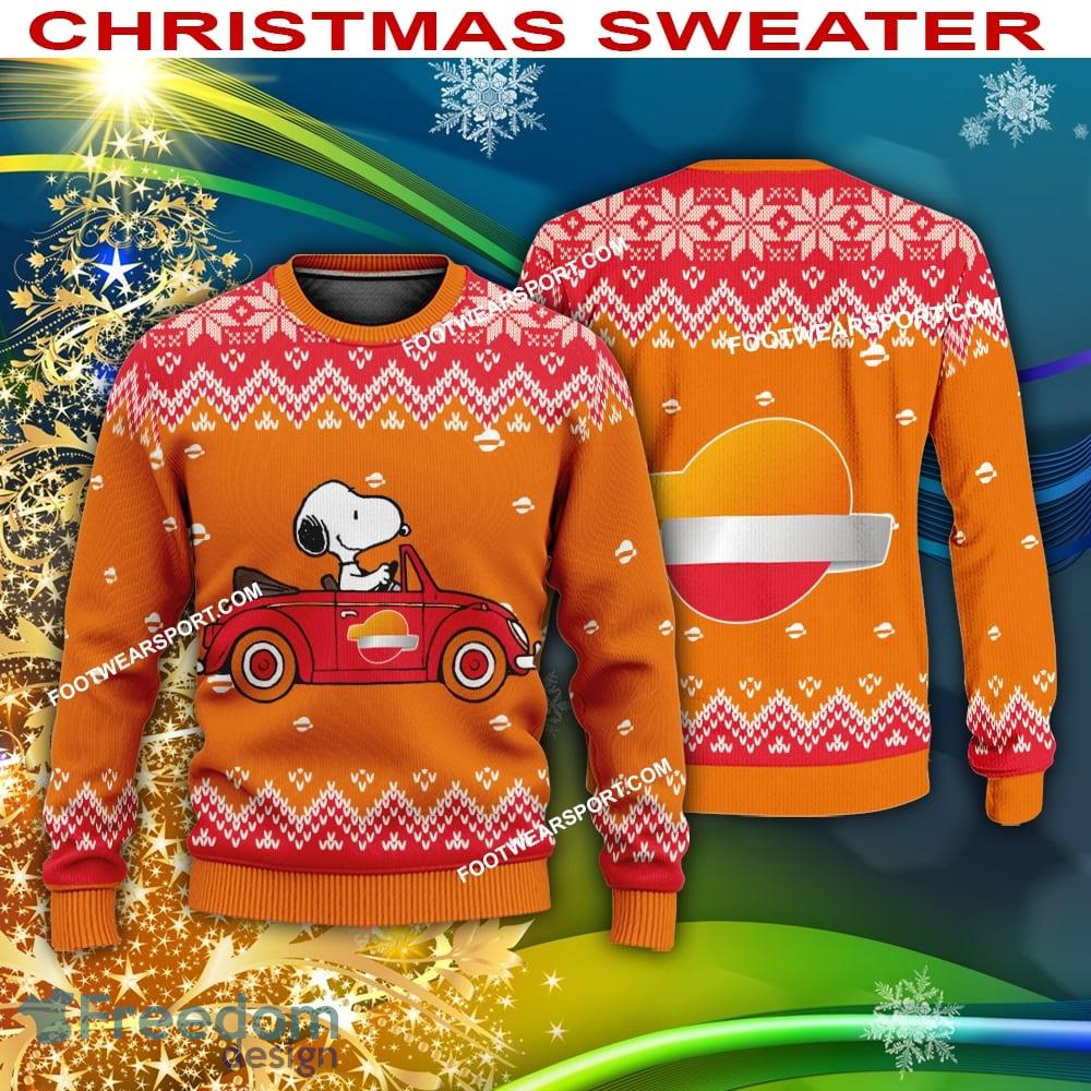 Snoopy Driving Car Repsol Logo Ugly Christmas 3D Sweater For Men Women image Snoopy Driving Car Repsol Logo Ugly Christmas 3D Sweater For Men Women - Snoopy Driving Car Repsol Logo Ugly Christmas 3D Sweater For Men Women