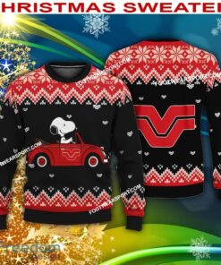 Snoopy Driving Car Versatile Tractor Logo Ugly Christmas Sweater Gift For Adult
