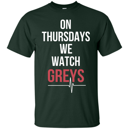 On Thursdays We Watch Greys T Shirt, Tank Top, Hoodies