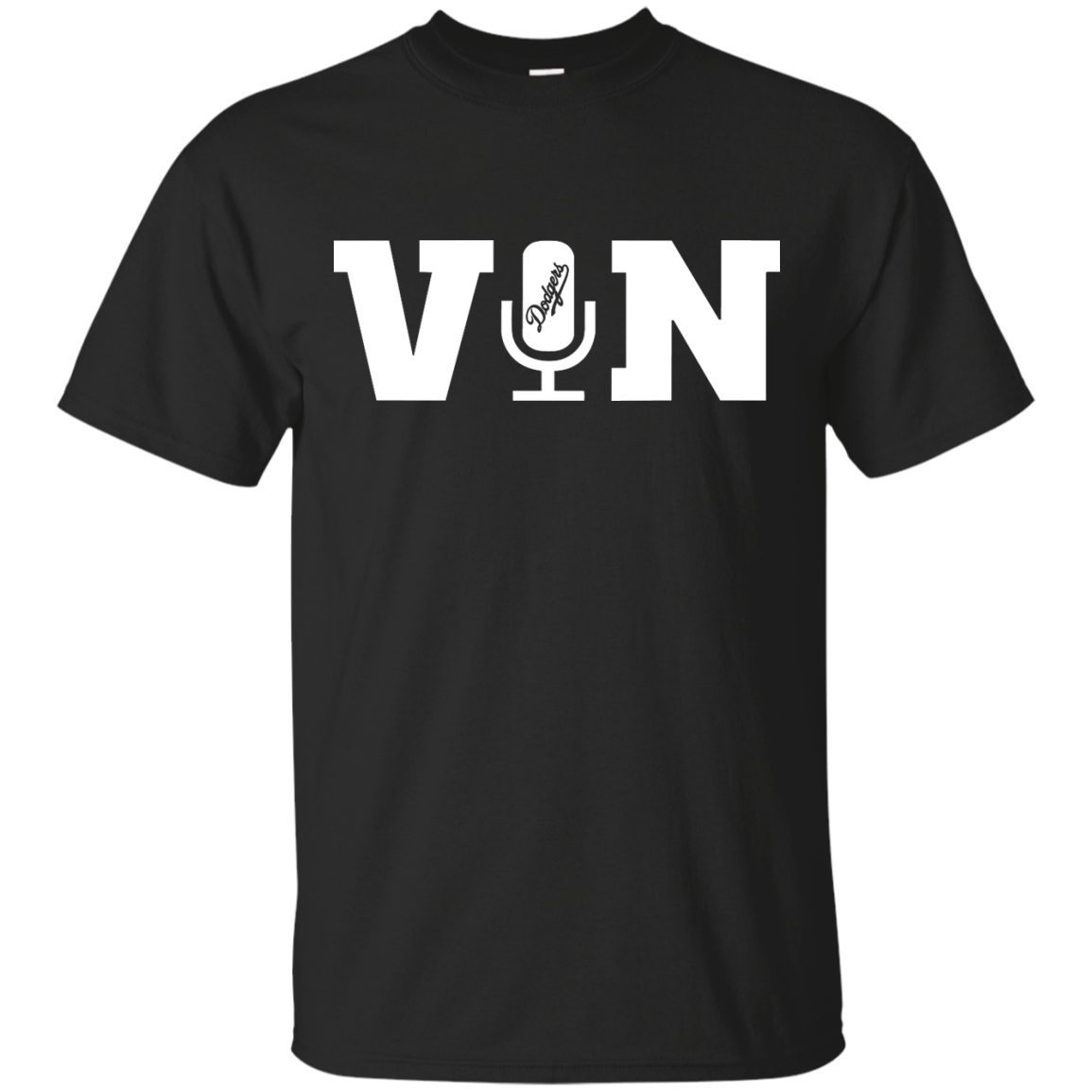 Vin Scully Microphone T Shirt, Hoodie, Tank