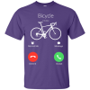 Cycling T Shirt: Bicycle is Calling, mobile calling tee, hoodies, tank top