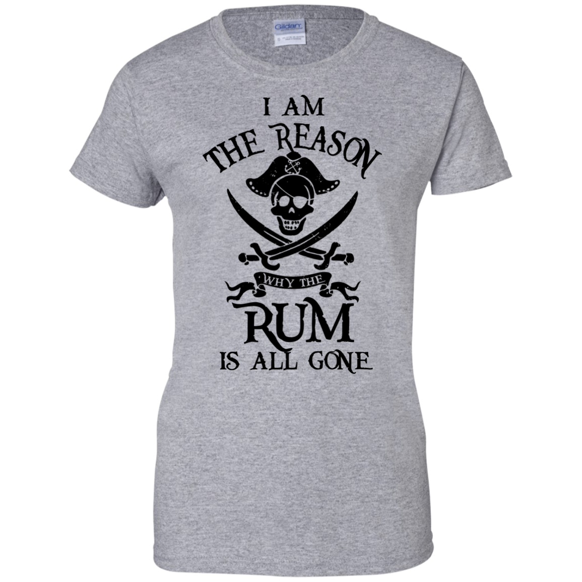 Why is the Rum Always Gone Tee - The Lost Bros